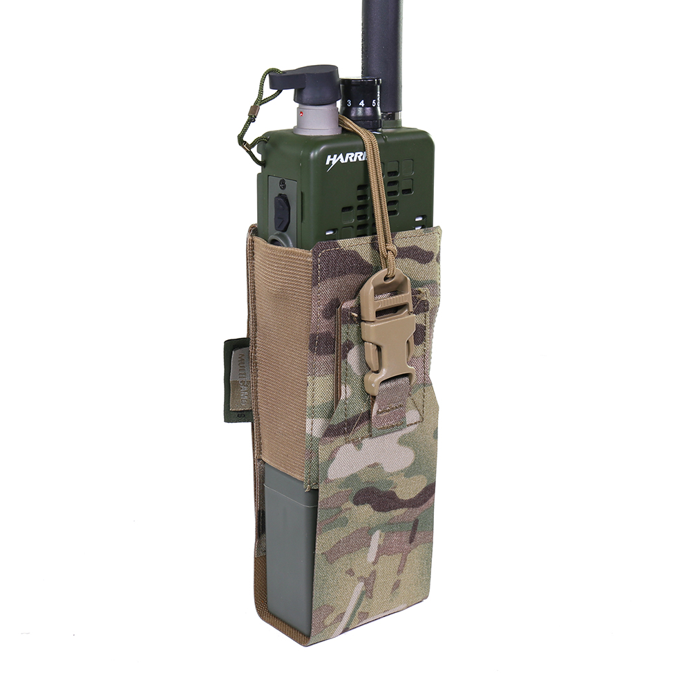Warrior Laser Cut MBITR / Harris Radio Pouch MultiCam | UK Tactical