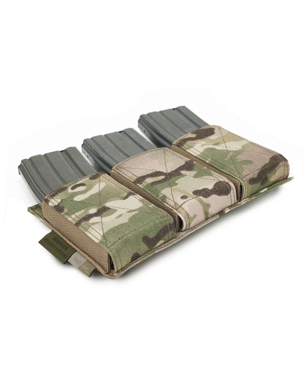 Warrior Assault Systems製Elastic MagPouch Warrior Triple Elastic Mag Pouch MultiCam | UK Tactical