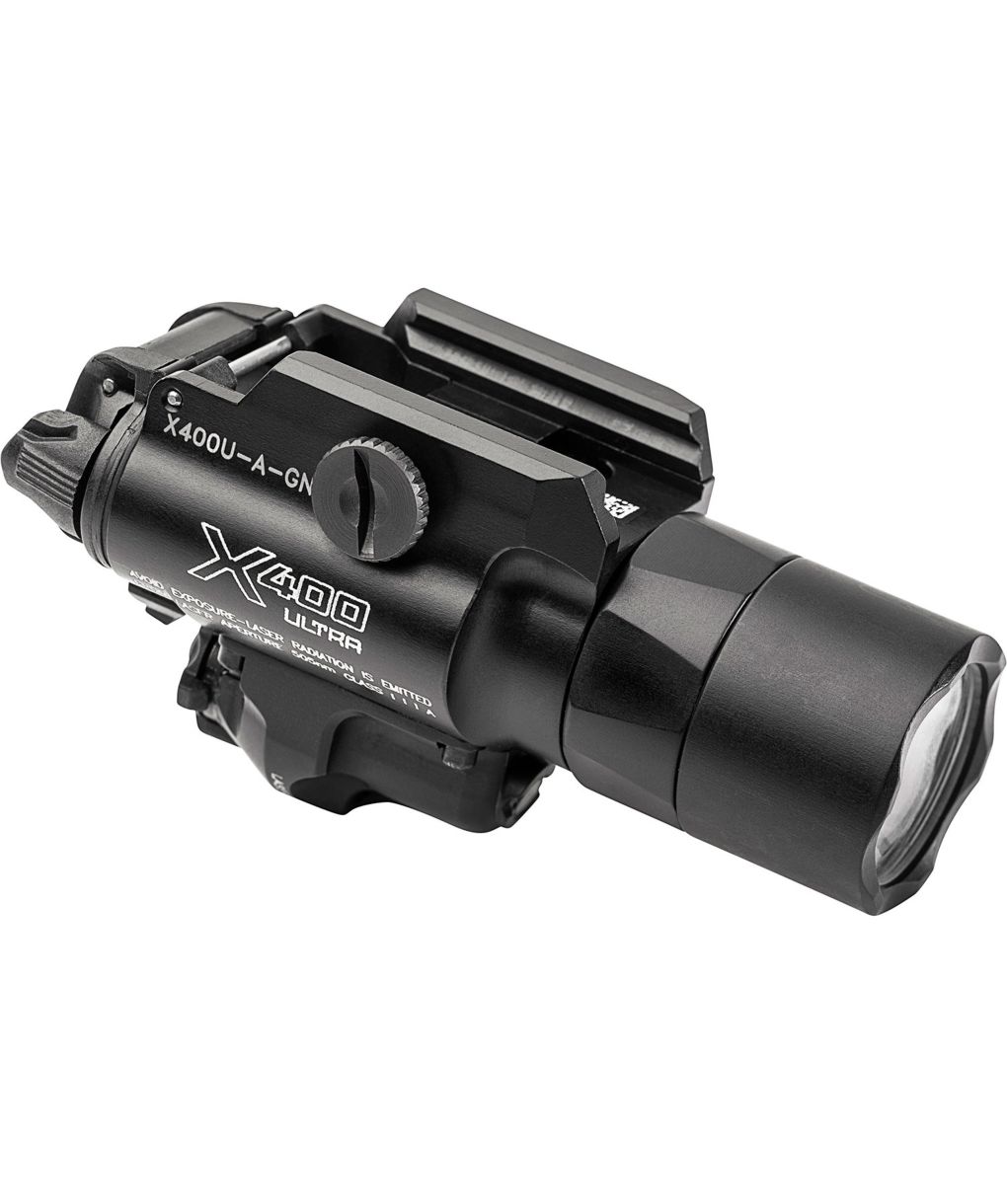 Surefire LAS X400 LED Weaponlight Grn Laser | UK Tactical