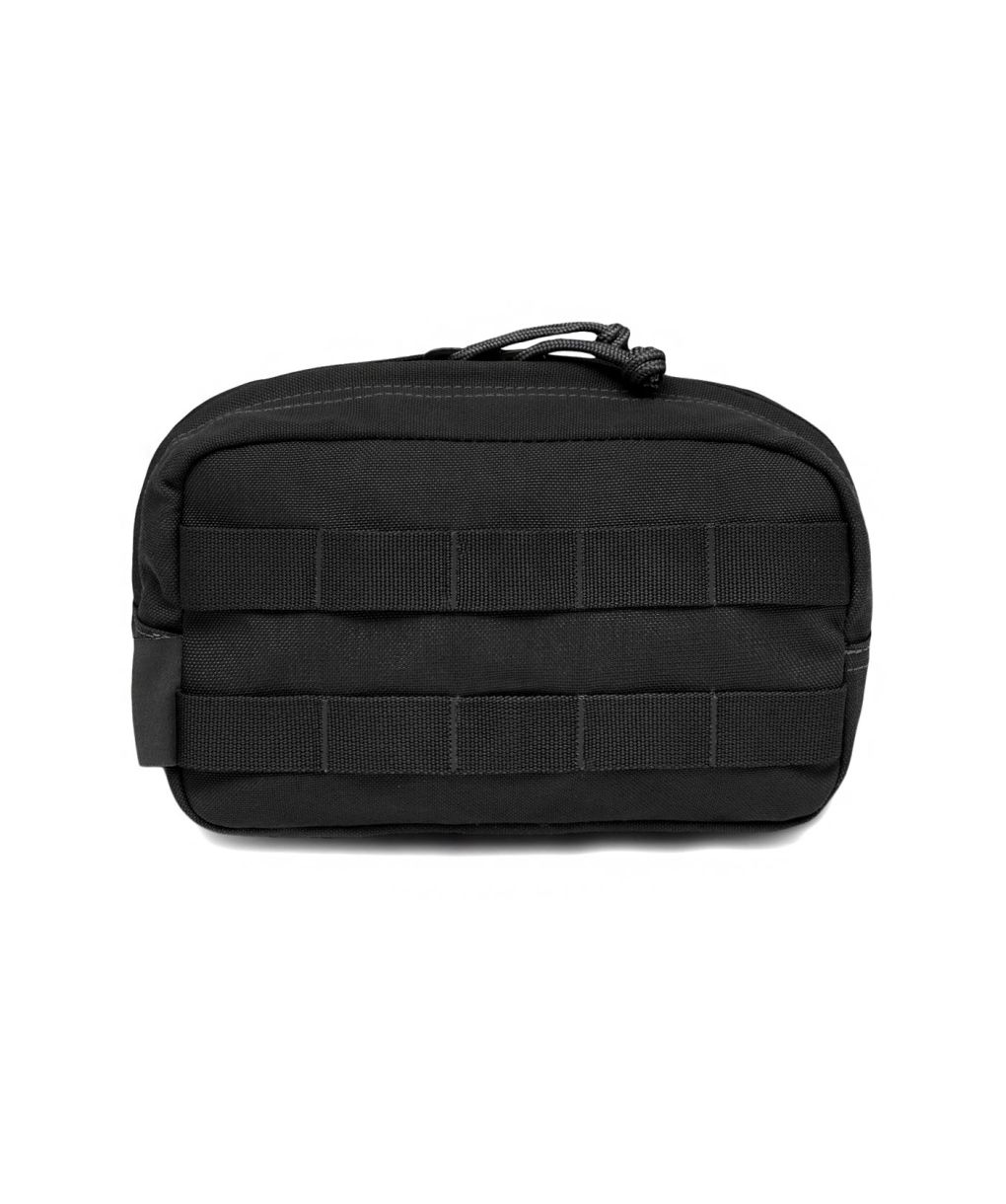 Warrior Medium Horizontal Molle Pouch Black UK Tactical