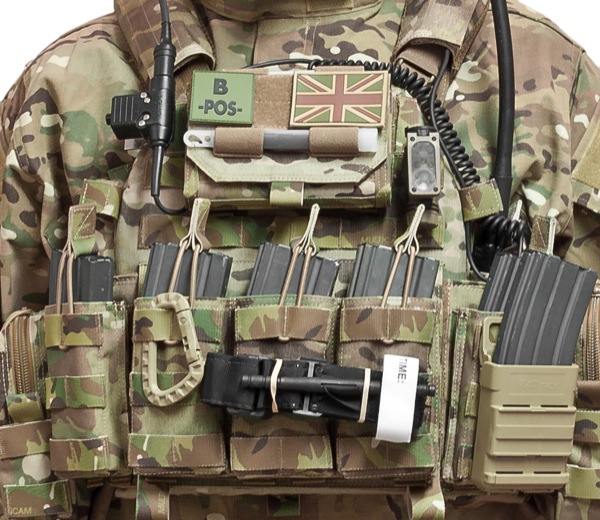 Warrior Forward Opening Admin Pouch MultiCam UK Tactical