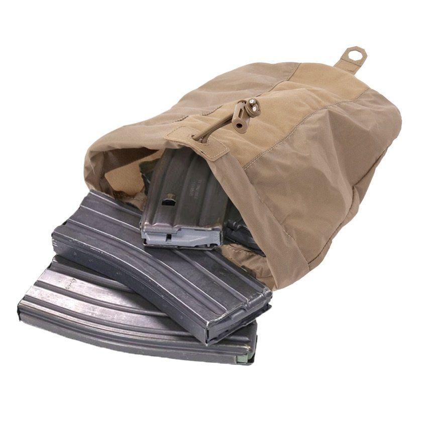 Warrior Laser Cut Compact Dump Pouch Coyote Tan