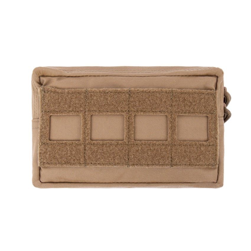 Warrior Laser Cut Small Horizontal Utility Pouch Coyote Tan