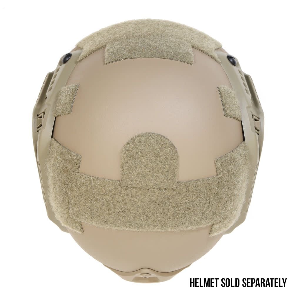 Nexus Helmet Retro Fit Velcro Tan UK Tactical