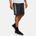 Under Armour 8" Woven Wordmark Shorts Black