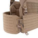 Warrior Laser Cut LPC V1 Low Profile Plate Carrier with Solid Sides, Kangaroo Pouch & 5.56 Triple Inserts