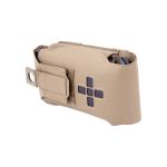Warrior Laser Cut Small Horizontal Individual First Aid Kit Pouch Coyote Tan
