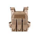 Warrior Laser Cut LPC V3 Low Profile Plate Carrier Base With Slimline Ladder Sides, DFP Triple Adaptive Mag Pouch & 5.56 Triple Inserts