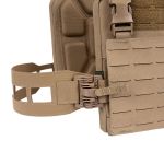 Warrior Laser Cut LPC V3 Low Profile Plate Carrier Base With Slimline Ladder Sides, DFP Triple Bungee Low Profile Elastic G2 5.56 Mag Pouch