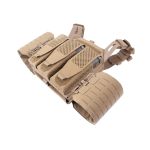 Warrior Laser Cut LPC V1 Low Profile Plate Carrier with Solid Sides, DFP Triple Adaptive Mag Pouch & 5.56 Triple Inserts
