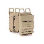 ITW FastMag 5.56mm Magazine Pouch Gen 4 For MOLLE Rig Attachment Tan