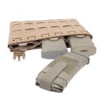 Warrior Laser Cut Kangaroo Pouch with Triple 5.56mm Insert Coyote Tan