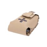 Warrior Laser Cut Small Horizontal Individual First Aid Kit Pouch Coyote Tan