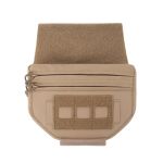 Warrior Laser Cut Drop Down Velcro Pouch Coyote Tan