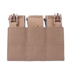 Warrior Laser Cut LPC V1 Low Profile Plate Carrier with Solid Sides, DFP Triple Adaptive Mag Pouch & 5.56 Triple Inserts