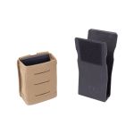 Warrior Laser Cut Single Snap Mag Pouch 5.56mm Short Coyote Tan