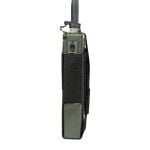 Warrior Laser Cut Wing Velcro MBITR / Harris Radio Pouch Black