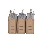 Warrior Laser Cut LPC V2 Low Profile Plate Carrier with Ladder Sides and 5.56 Triple Bungee Low Profile Elastic G2 Magazine Pouch