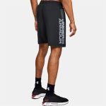 Under Armour 8" Woven Wordmark Shorts Black