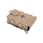 Warrior Laser Cut Large Horizontal Individual First Aid Kit Pouch Coyote Tan