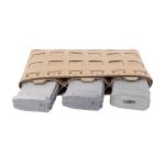 Warrior Laser Cut Kangaroo Pouch with Triple 5.56mm Insert Coyote Tan