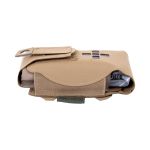 Warrior Laser Cut Small Horizontal Individual First Aid Kit Pouch Coyote Tan