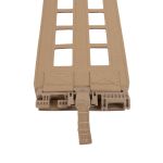 Warrior Laser Cut LPC V2 Low Profile Plate Carrier with Ladder Sides and 5.56 Triple Bungee Low Profile Elastic G2 Magazine Pouch