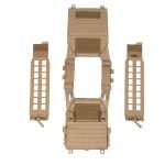 Warrior Laser Cut LPC V2 Low Profile Plate Carrier with Ladder Sides and DFP Triple Adaptive Mag Pouch & 5.56 Triple Inserts